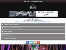 Tablet Screenshot of anycitypromotions.com